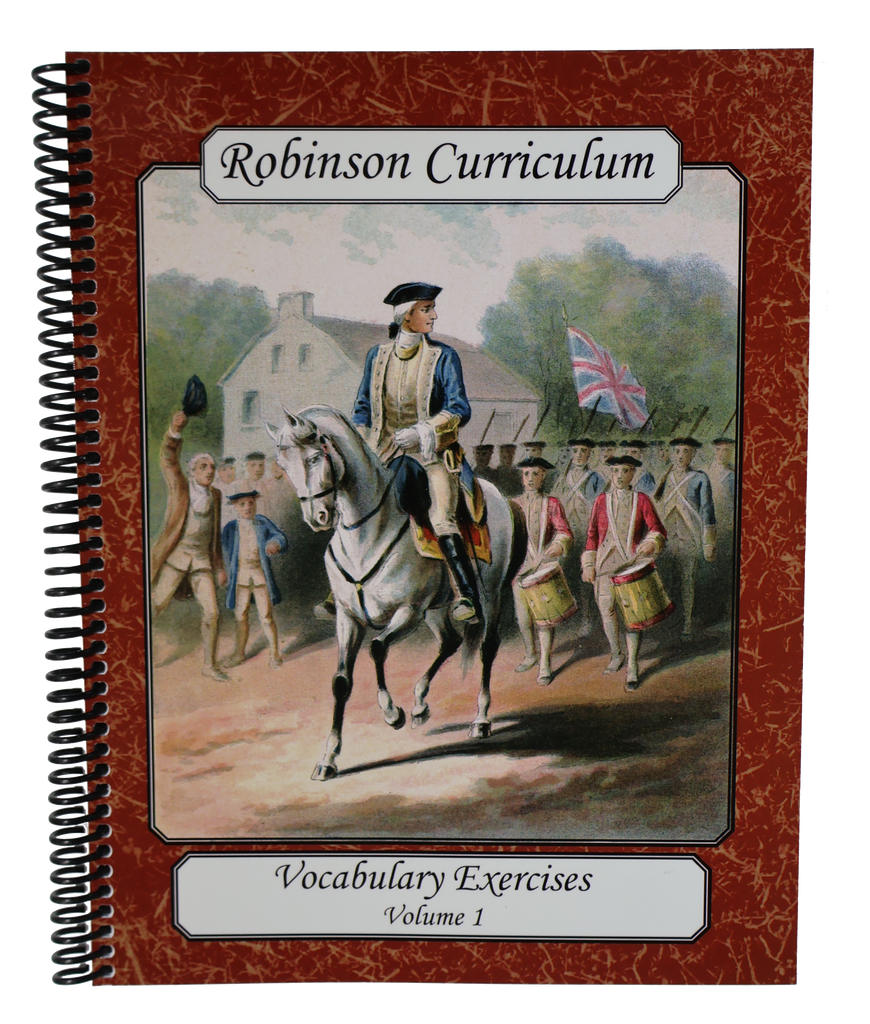 Robinson Curriculum Vocabulary Exercises - Volume 1