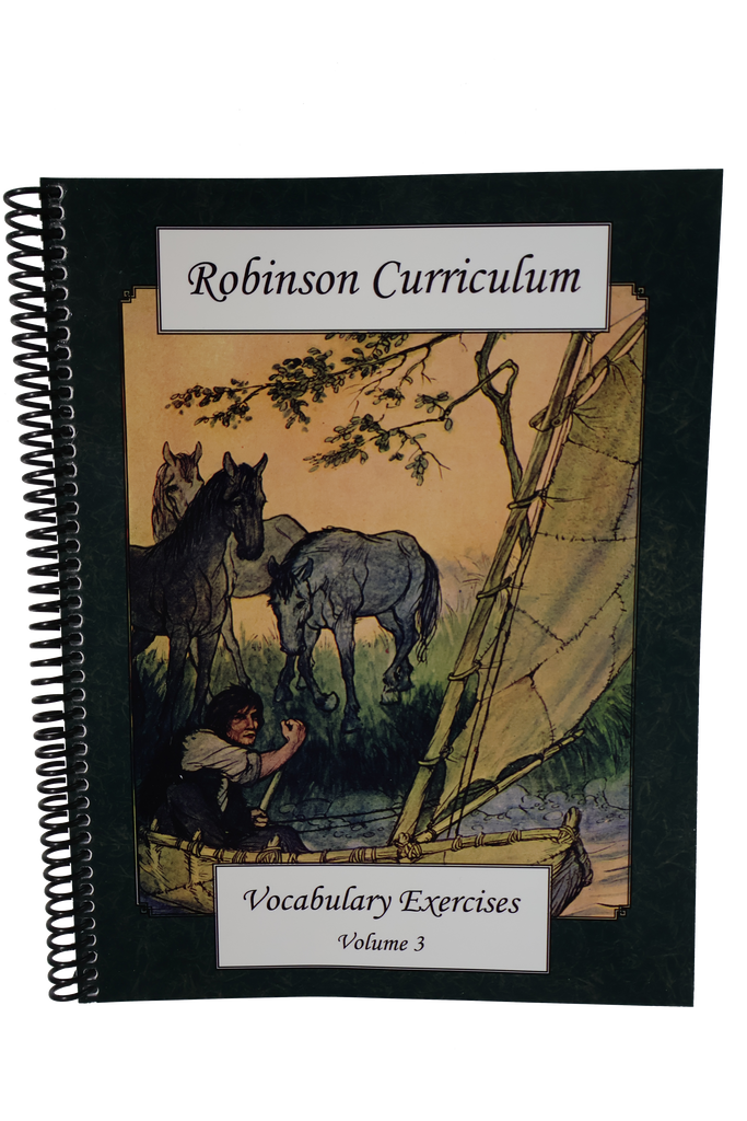 Robinson Curriculum Vocabulary Exercises - Volume 3