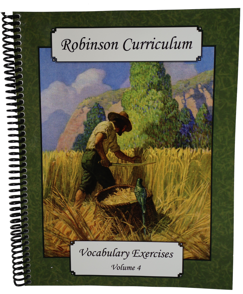 Robinson Curriculum Vocabulary Exercises - Volume 4