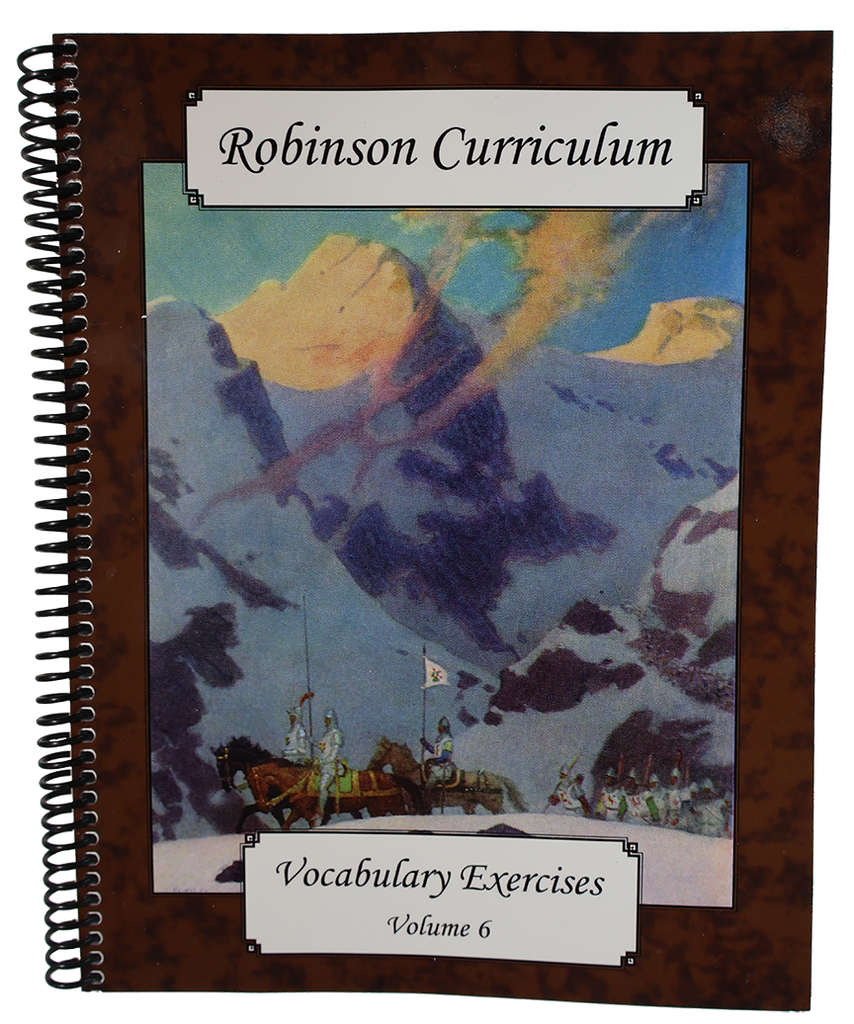 Robinson Curriculum Vocabulary Exercises - Volume 6