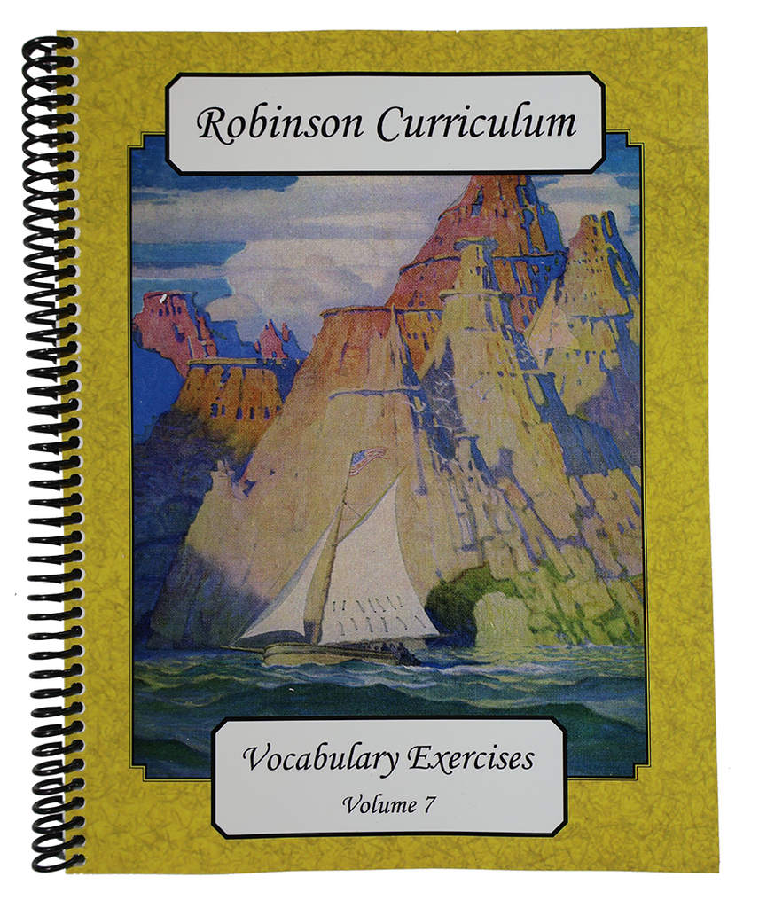 Robinson Curriculum Vocabulary Exercises - Volume 7