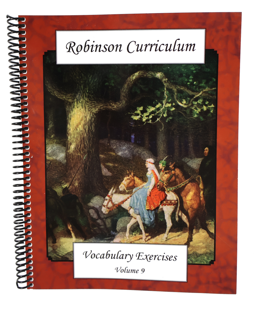 Robinson Curriculum Vocabulary Exercises - Volume 9